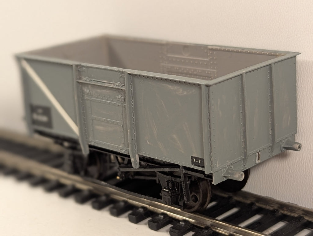 Kitbuilt BR 16 Ton Steel Mineral Wagon in BR Grey Livery