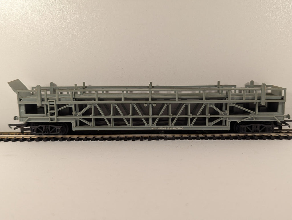 Tri-ang OO Gauge Double Deck Car Transporter Goods Wagon Grey R342