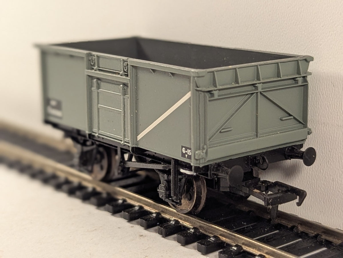 Bachmann OO Gauge BR 16-Ton Mineral Wagon Goods Wagon B80285 BR Grey