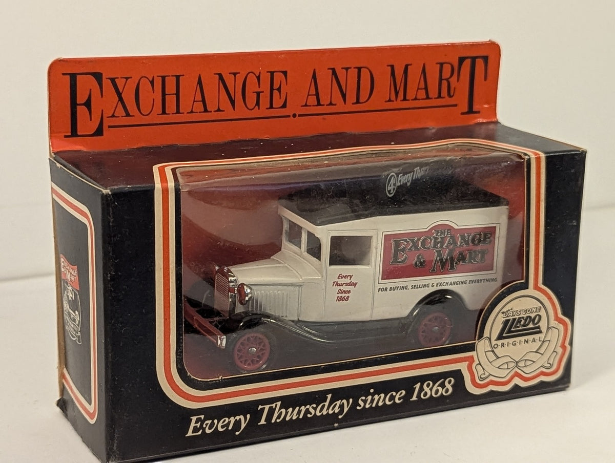 Lledo Days Gone Ford Model A Van - Exchange & Mart Die-cast Model Van