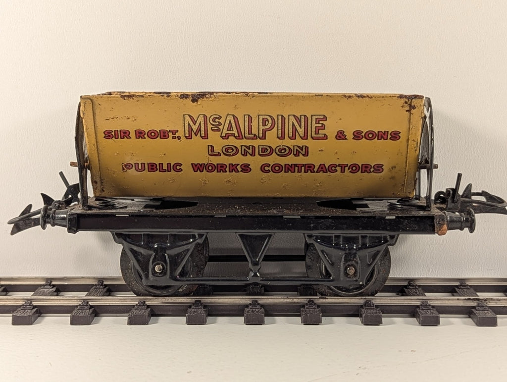 Hornby 42225 O Gauge Tinplate "McAlpine" Side Tipping Wagon
