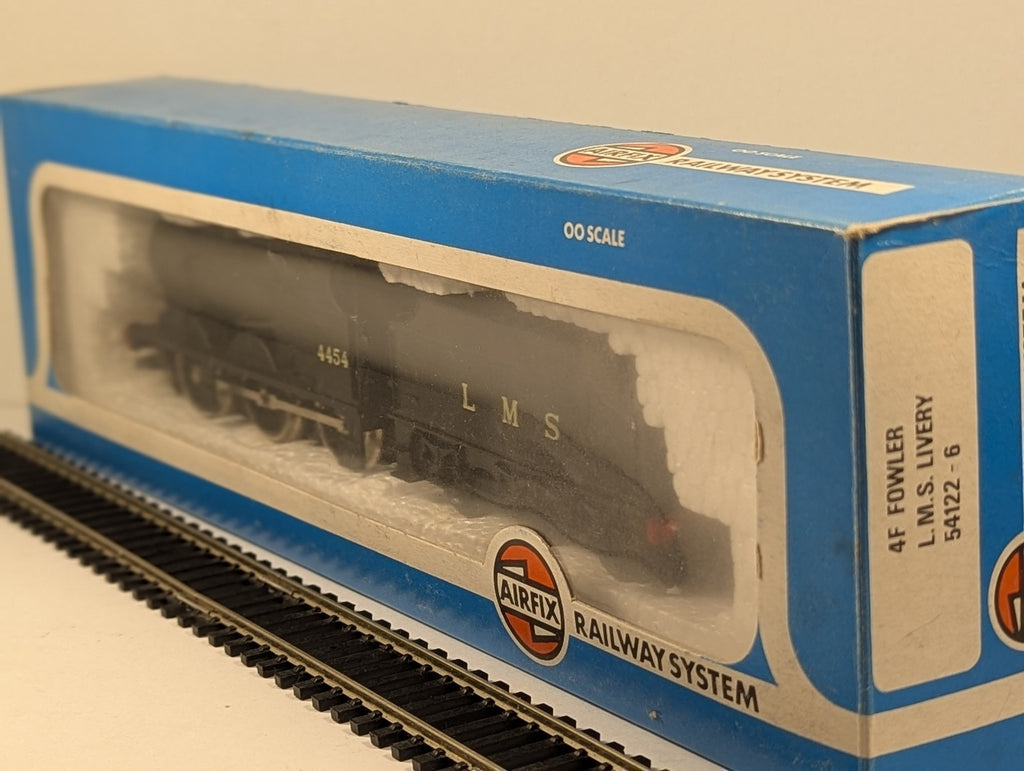 Airfix OO Gauge Fowler 4F Class Steam Locomotive 4454 LMS Black 54122-6