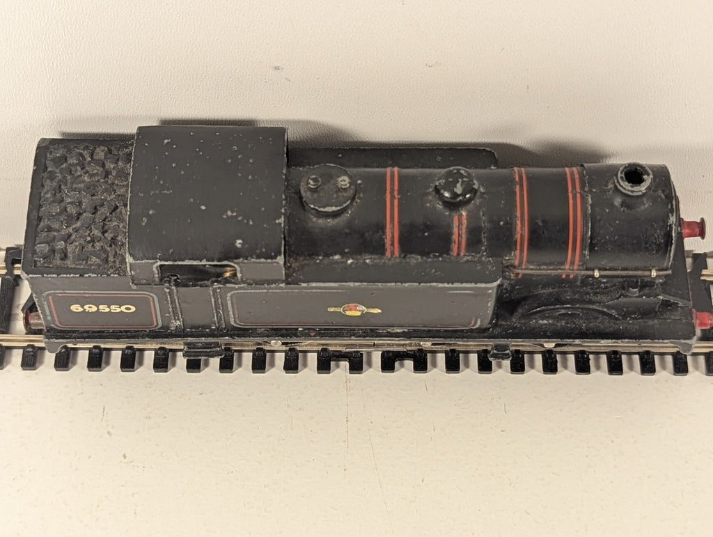 Hornby Dublo OO Gauge BR Class N2 0-6-2 Tank Locomotive 69550 2 Rail