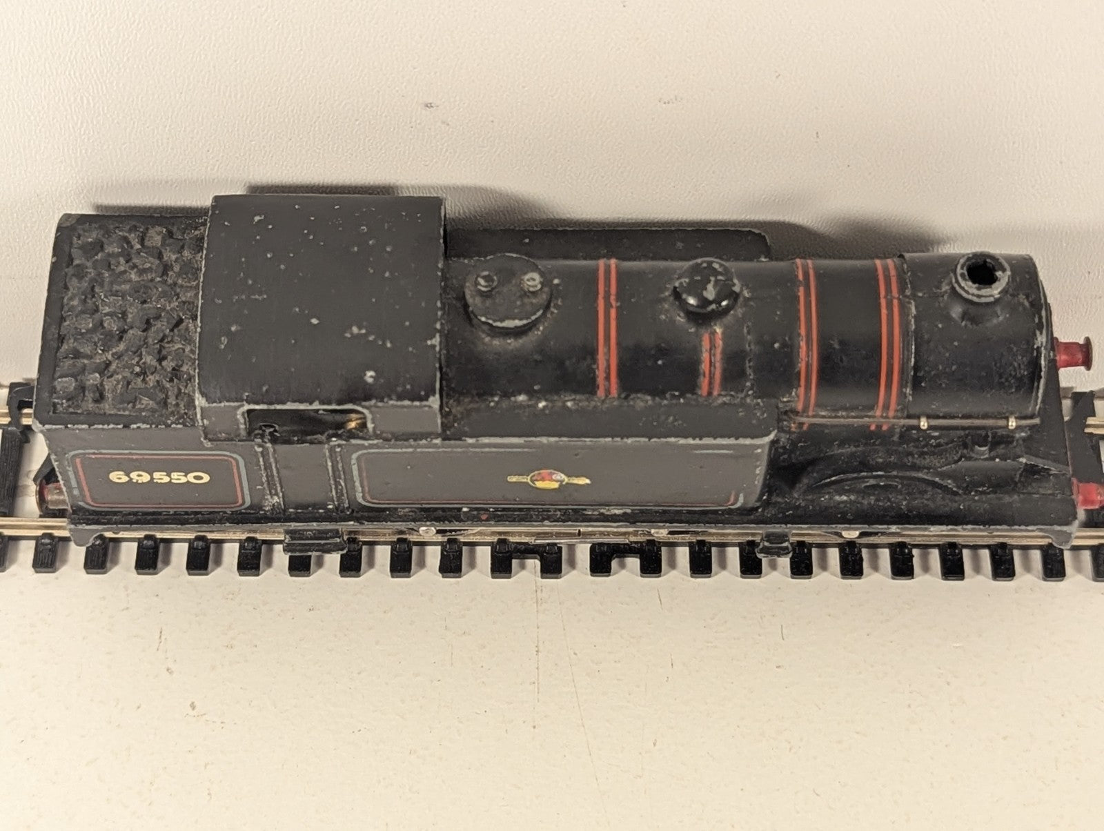 Hornby Dublo OO Gauge BR Class N2 0-6-2 Tank Locomotive 69550 2 Rail