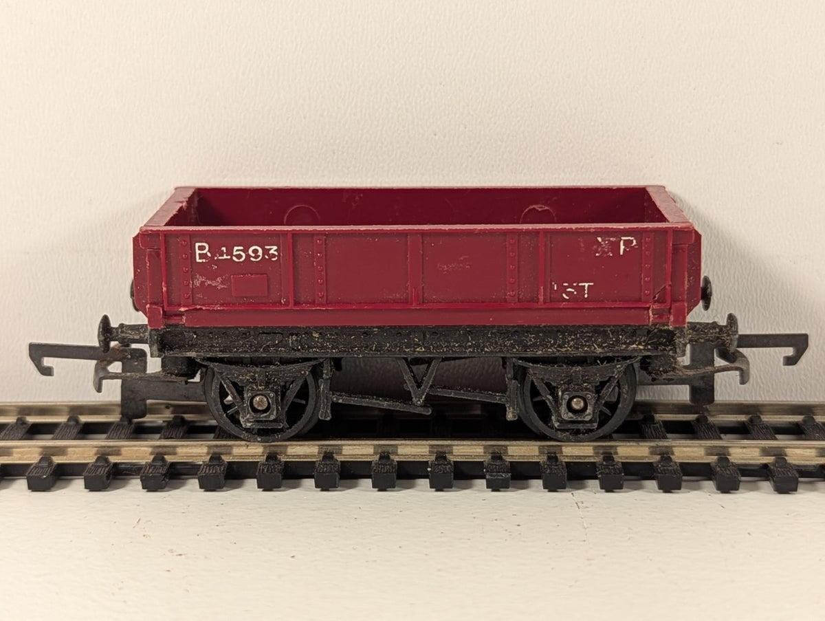 Tri-ang Hornby R113 OO Gauge BR Drop-Side Goods Wagon B4593