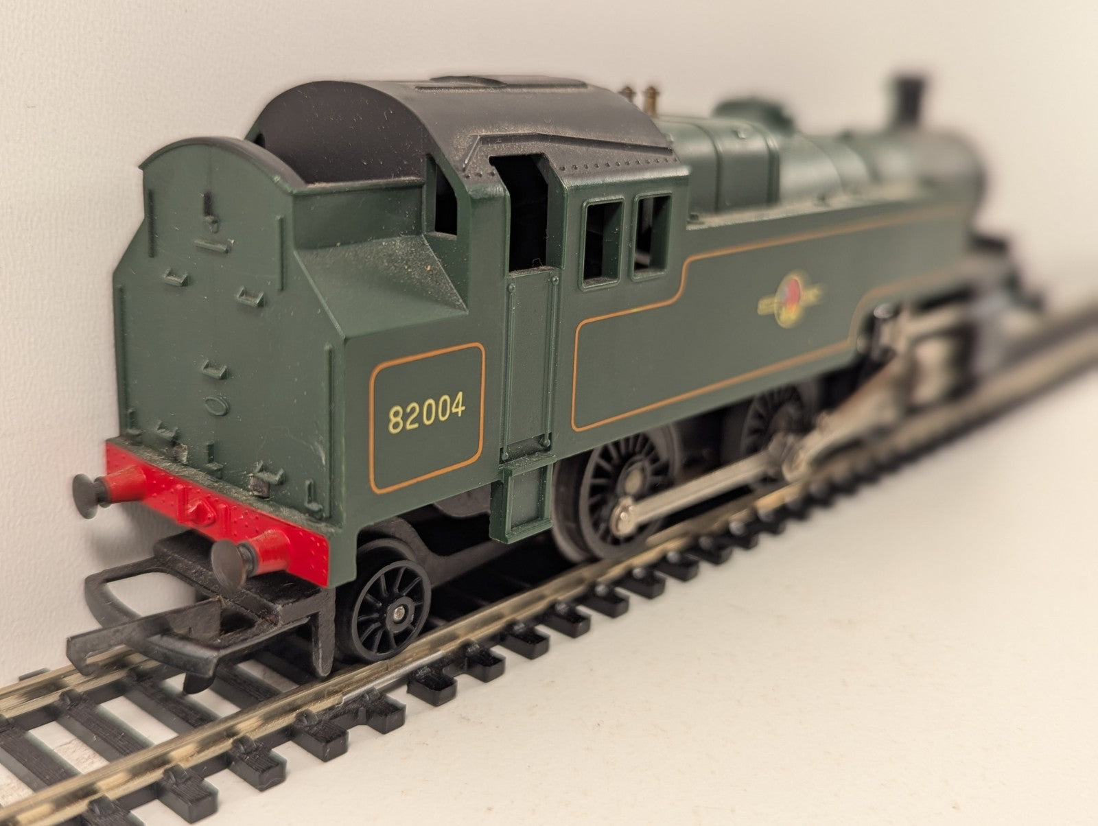 Tri-ang Hornby OO Gauge R59 BR Green Class 3MT 2-6-2 Tank 82004 Needs Attention