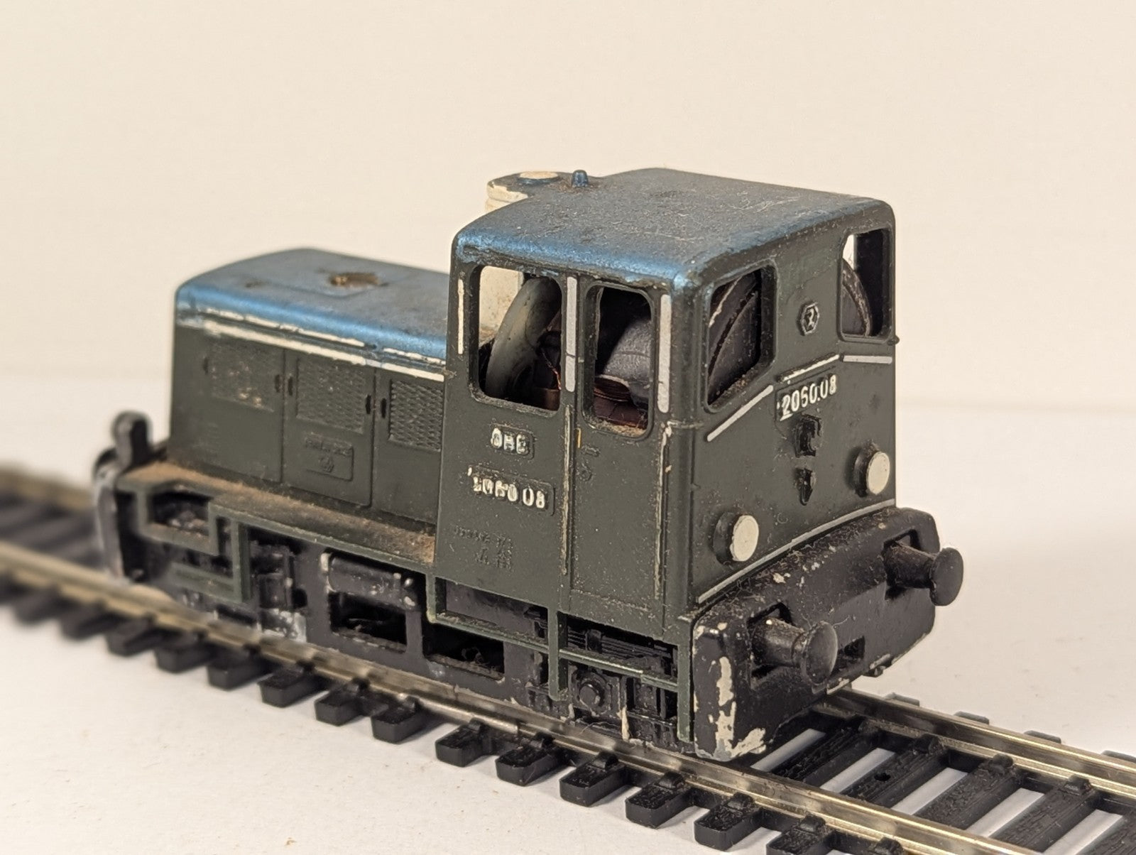 Kleinbahn HO Gauge ÖBB 2060.08 Diesel – Repainted – Spares/Repair