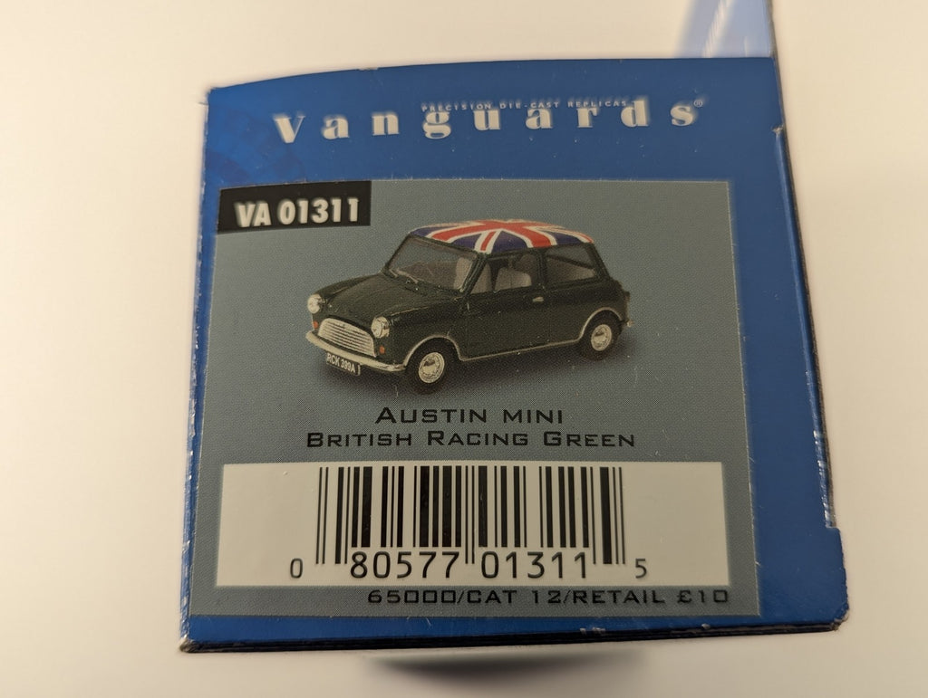 Vanguards 1:43 Austin Mini Die-cast Model Car RCK 399A British Racing Green