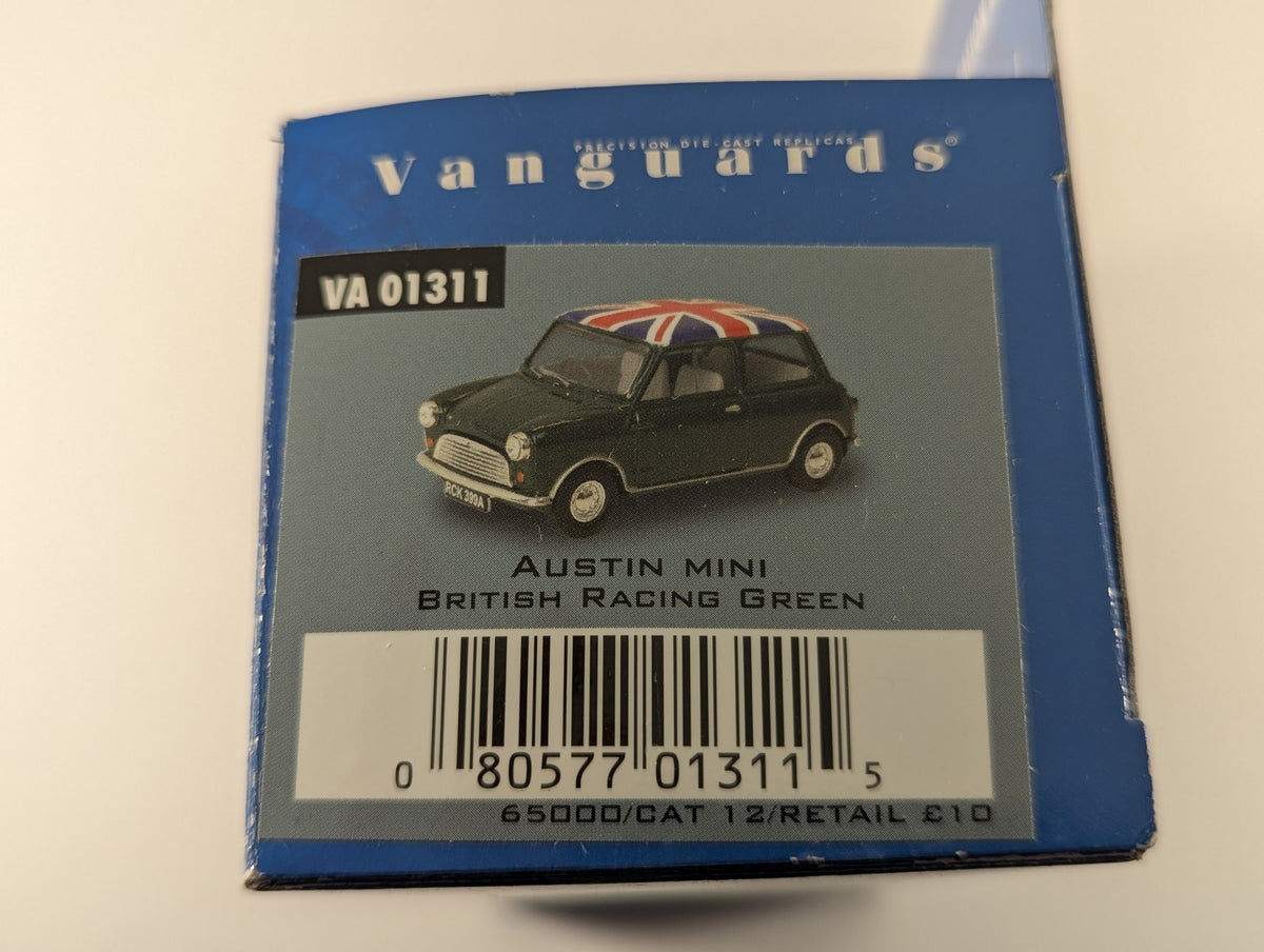 Vanguards 1:43 Austin Mini Die-cast Model Car RCK 399A British Racing Green
