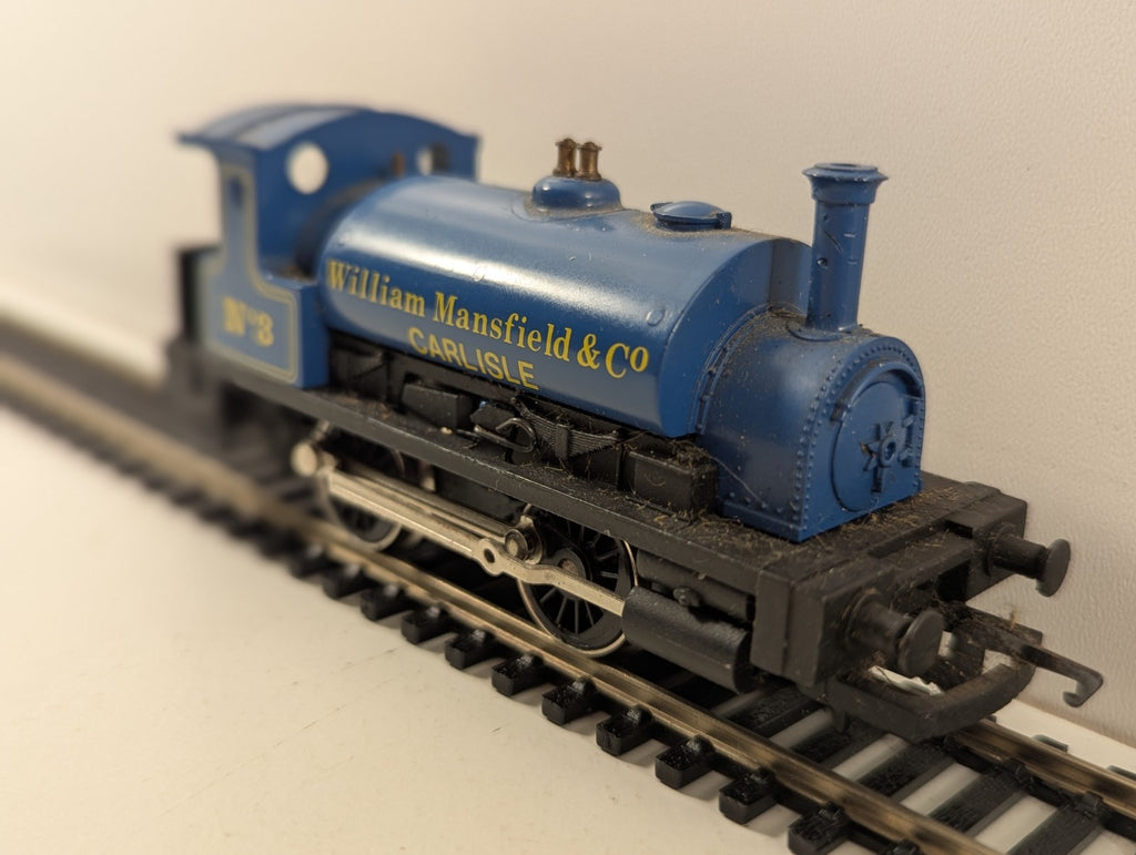 Hornby R161 William Mansfield & Co 0-4-0 Industrial Locomotive Needs Attention