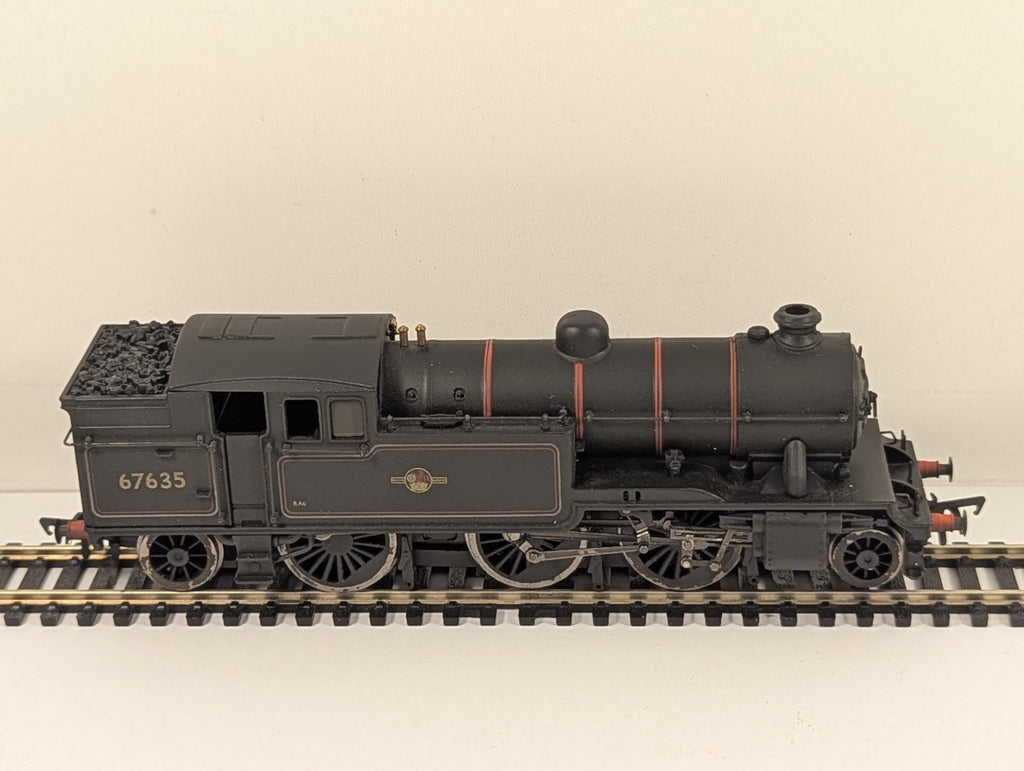 Bachmann 31-611 OO Gauge V1 Tank 67635 BR Lined Black Weathered - Non-Runner