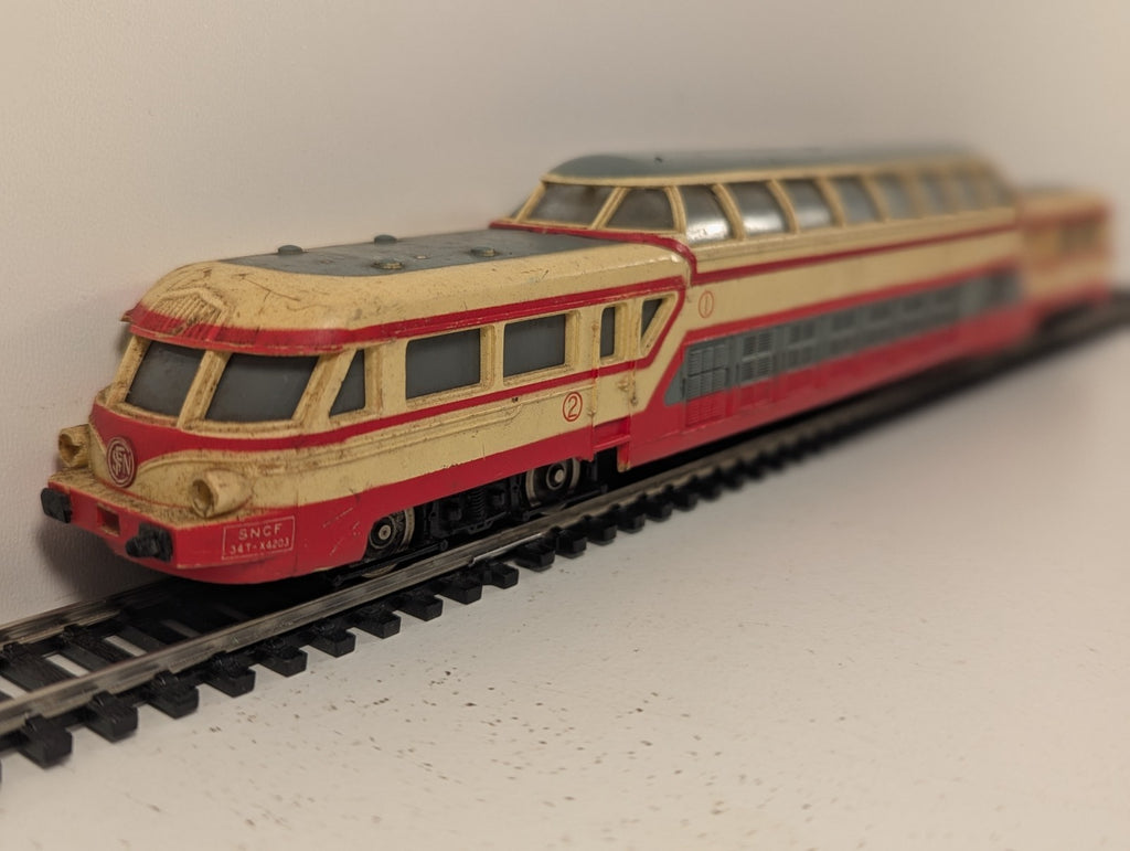Jouef HO Gauge SNCF Class X 4200 Panoramique Diesel Railcar X4203