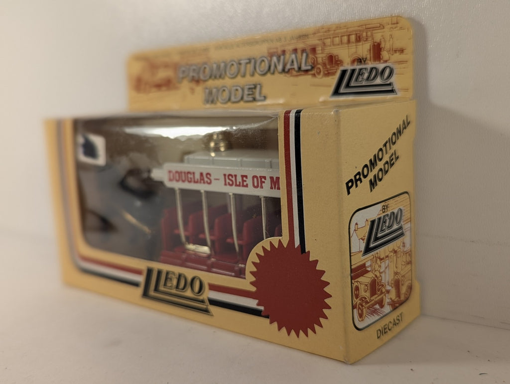 Lledo Douglas ~ Isle of Man Horse Tram Die-cast Model 46 Red / White