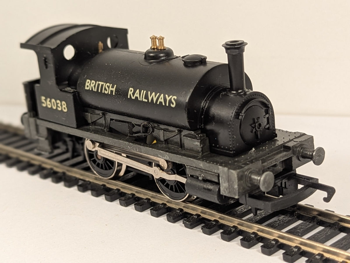 Hornby R2049 OO Gauge Class 0F “Pug” 0-4-0ST BR Black