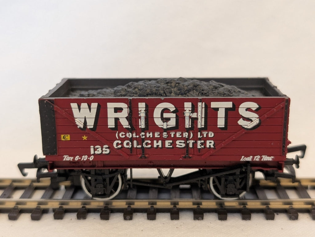 Bachmann OO Gauge 7 Plank Wagon Wrights (Colchester) Ltd Goods Wagon