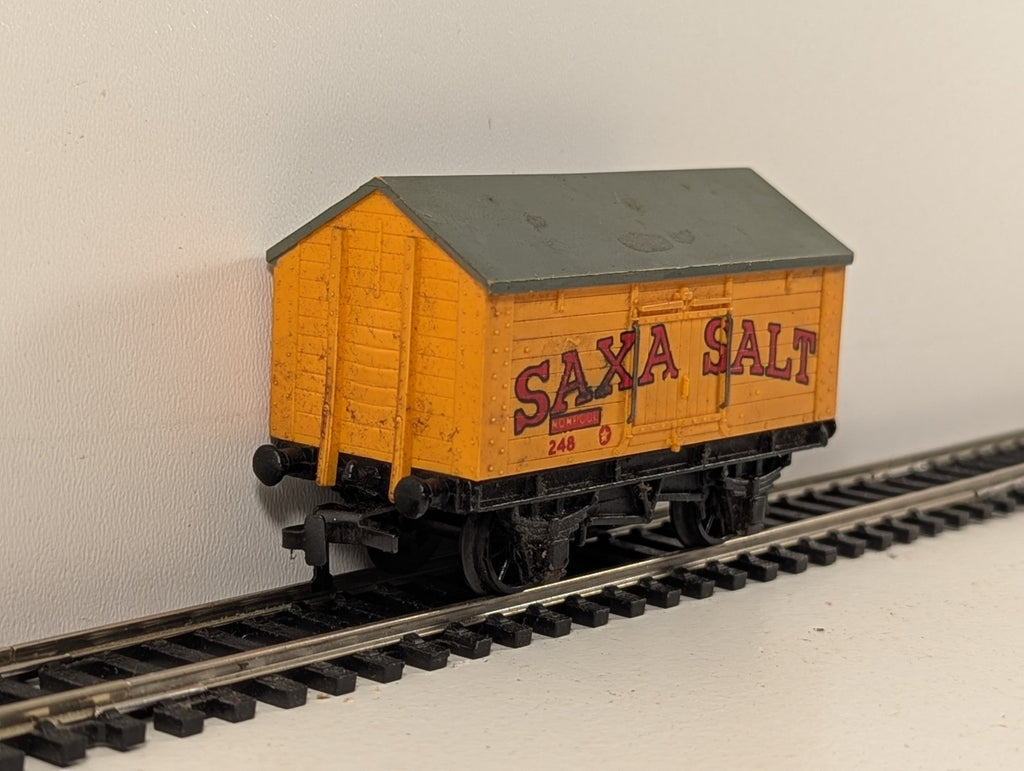 Hornby Dublo 32068 OO Gauge SD6 Saxa Salt Wagon - Boxed