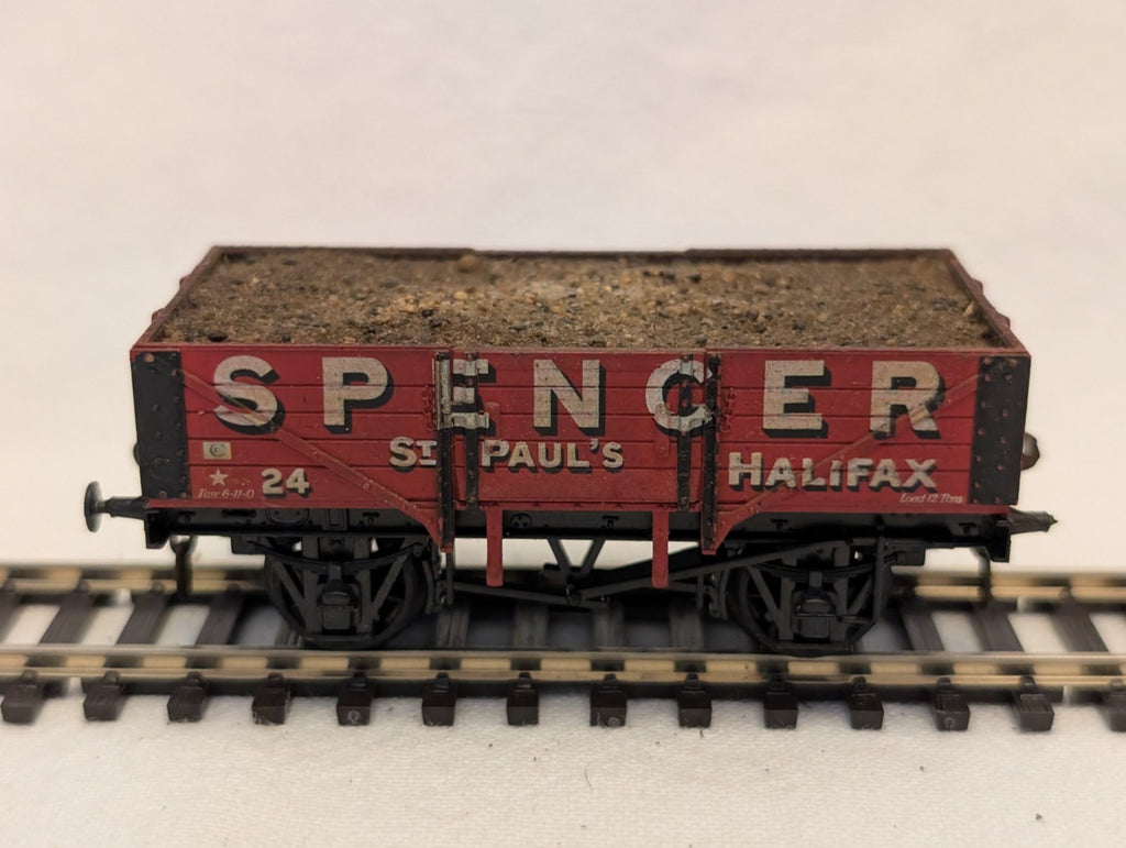 Airfix OO Gauge 7 Plank Wagon Spencer St Paul's Halifax Open Wagon