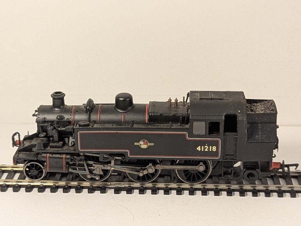 Bachmann Branchline OO Gauge LMS Ivatt 2MT 2-6-2T – Missing Wheels – Poor Runner