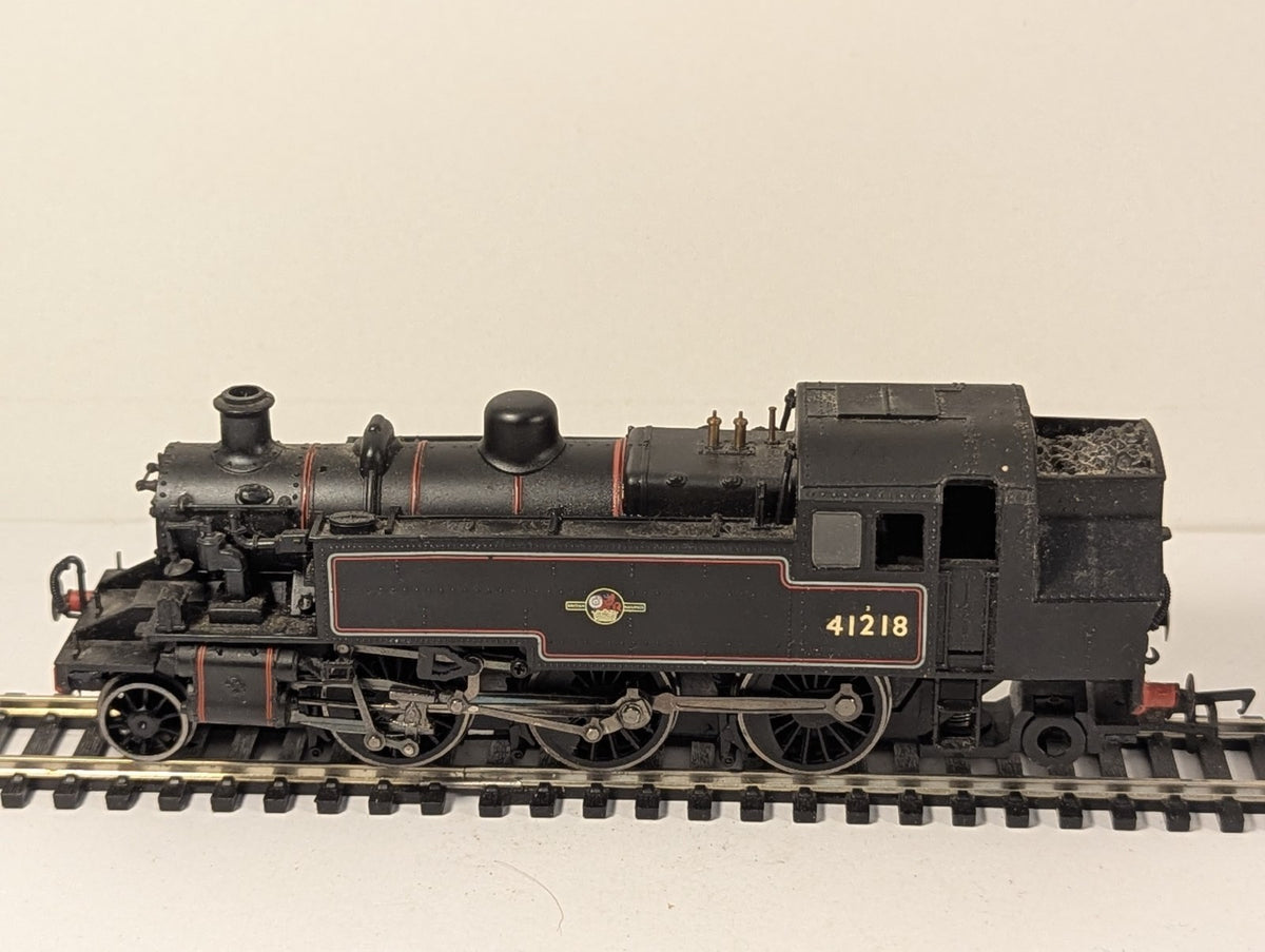 Bachmann Branchline OO Gauge LMS Ivatt 2MT 2-6-2T – Missing Wheels – Poor Runner