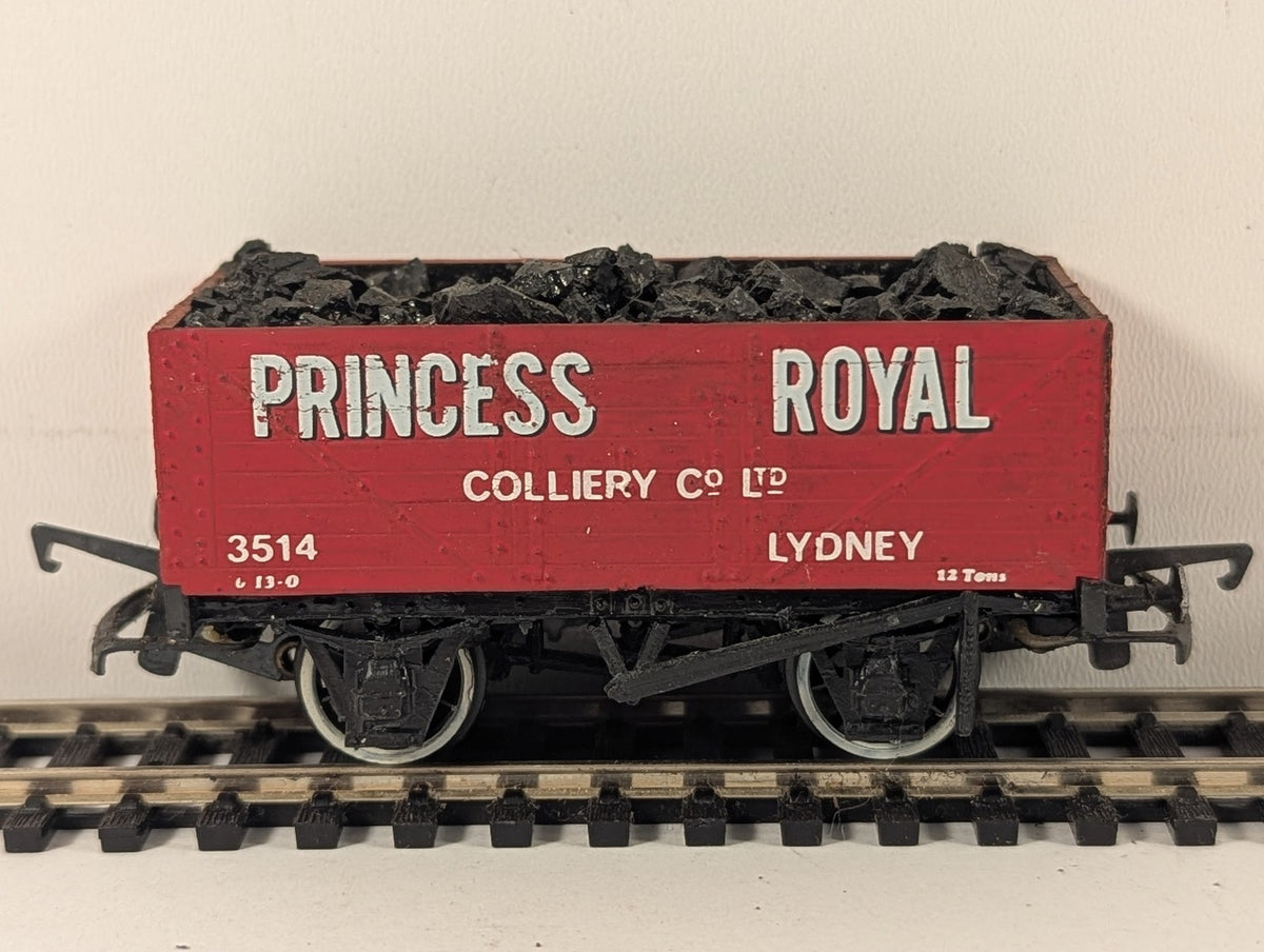 Bachmann OO Gauge 7 Plank Wagon Princess Royal Colliery Goods Wagon 3514