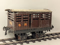 Hornby O Gauge No.2 SR Cattle Wagon - Damaged