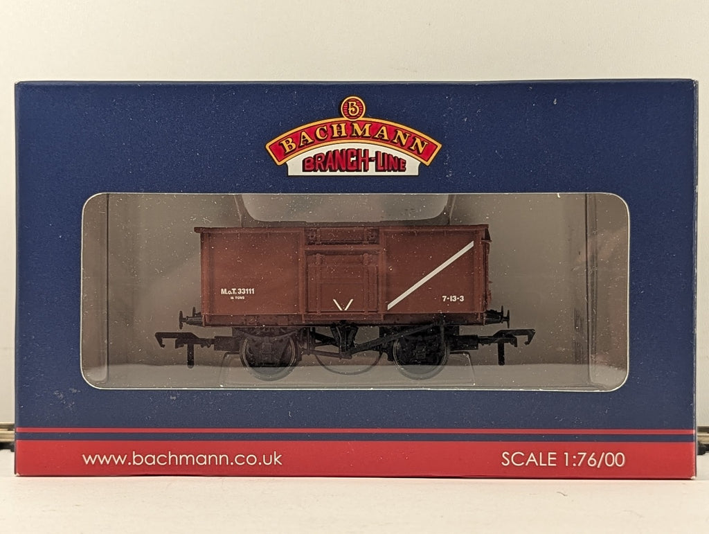 Bachmann OO Gauge 16T Steel Mineral Wagon Goods Wagon M.o.T. 33111 MoT Bauxite