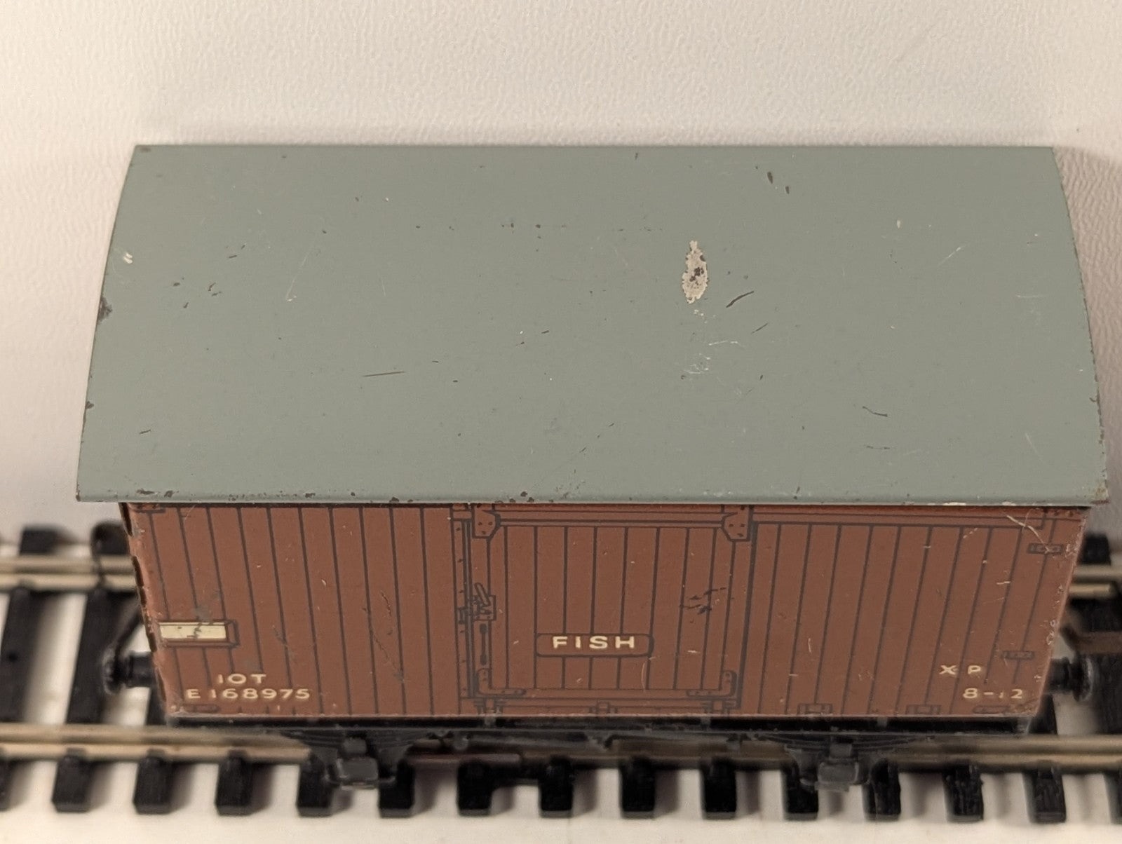 Hornby Dublo D1 10 Ton BR Brown Fish Van