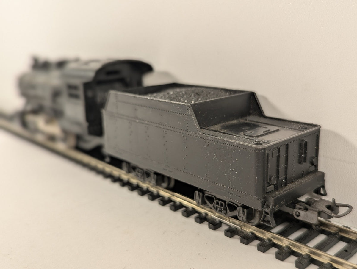 Rivarossi HO Gauge U.S.A. 0-4-0 Tender Locomotive Steam Locomotive Plain Black