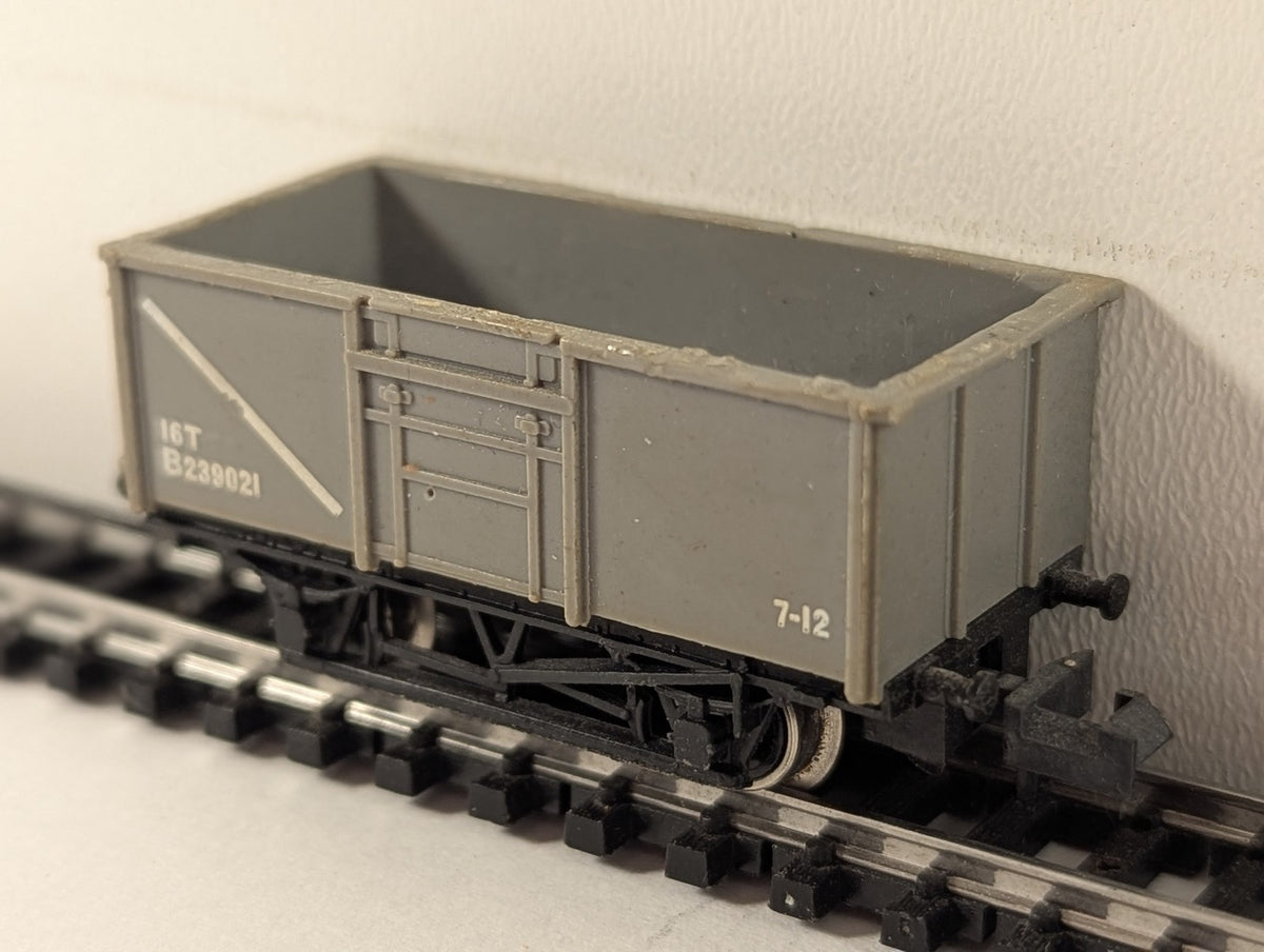 Trix N Gauge BR 16 Ton Mineral Wagon Goods Wagon B239021 BR Grey