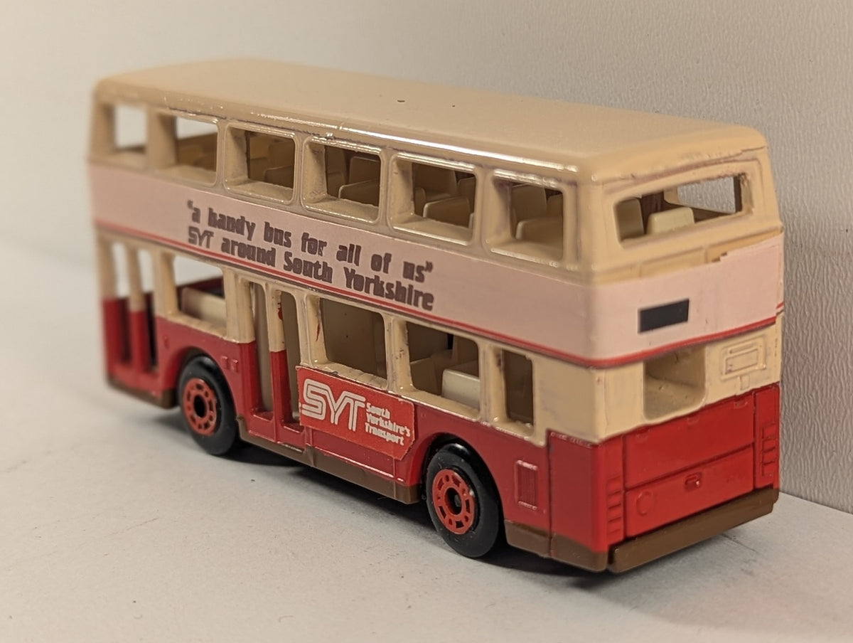 Matchbox No. 17 The Londoner Die-cast Bus South Yorkshire Transport (SYT)
