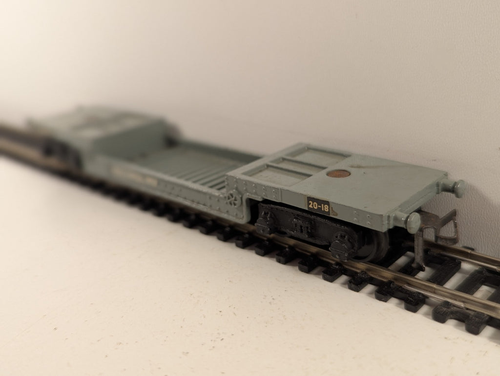 Hornby Dublo 40 Ton Bogie Well Wagon Weltrol MV Grey OO Gauge