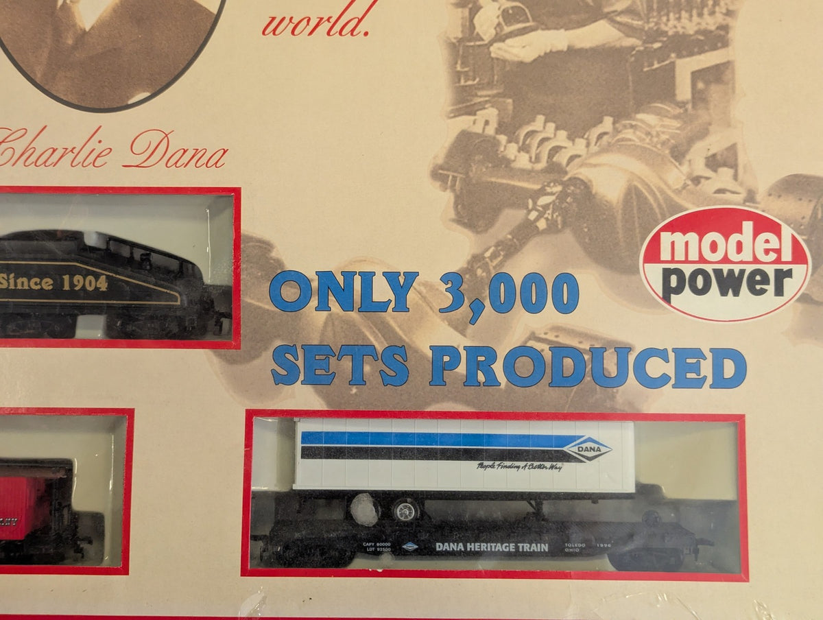Model Power HO Gauge Dana Heritage Train Set Dana Corporation