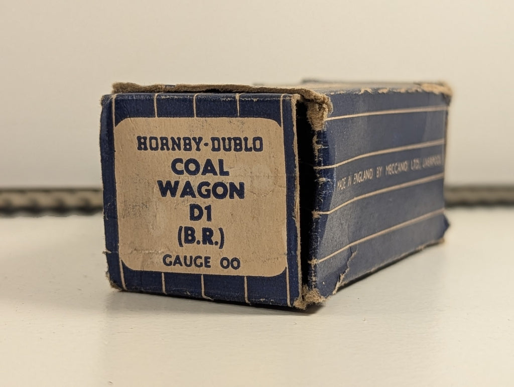 Hornby Dublo OO Gauge D1 5-Plank Coal Wagon with Coal Load - Boxed