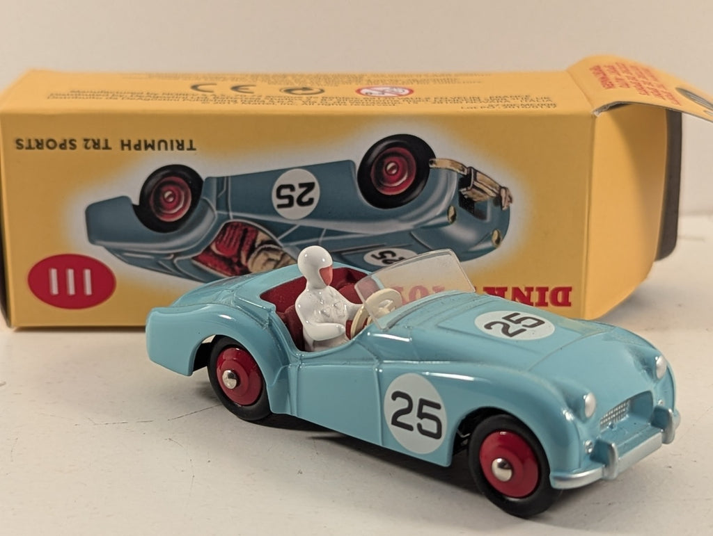 Atlas Editions Dinky Toys 111 Triumph TR2 Sports Car - Boxed