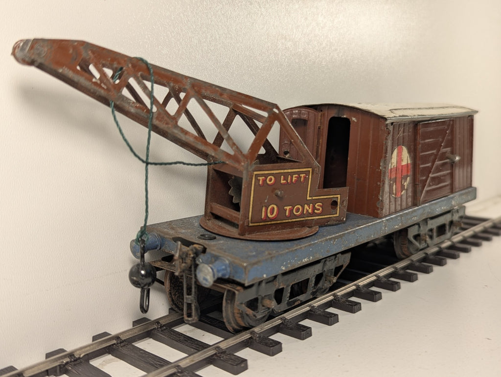 Hornby Series O Gauge LMS 10 Ton Breakdown Wagon - Damaged