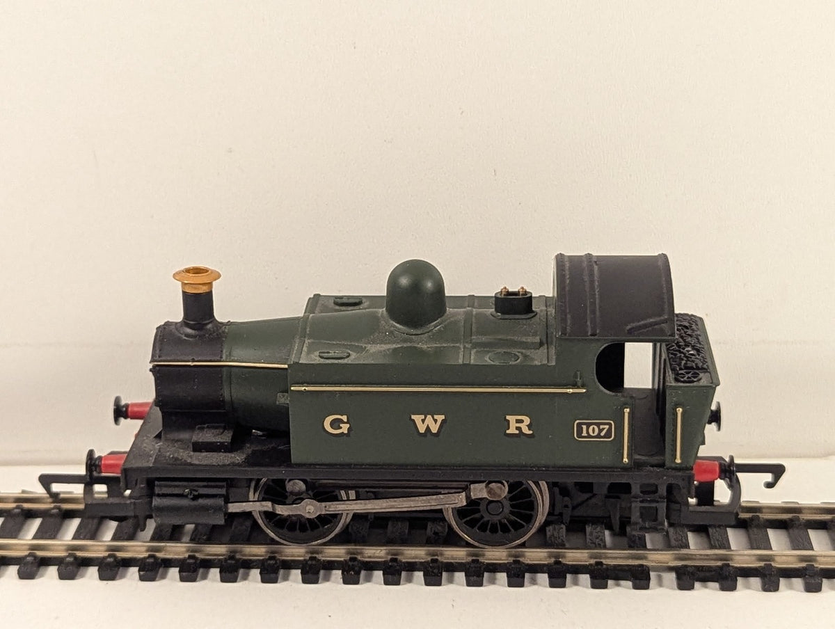 Hornby OO Gauge Holden Class 101 0-4-0T Locomotive 107 GWR Green