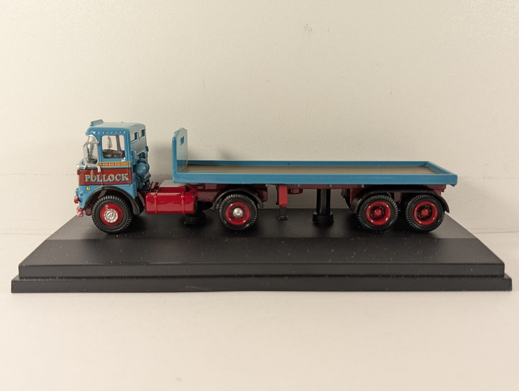Oxford Diecast 1:76 Scale Atkinson Borderer Flatbed Trailer Die-cast Vehicle