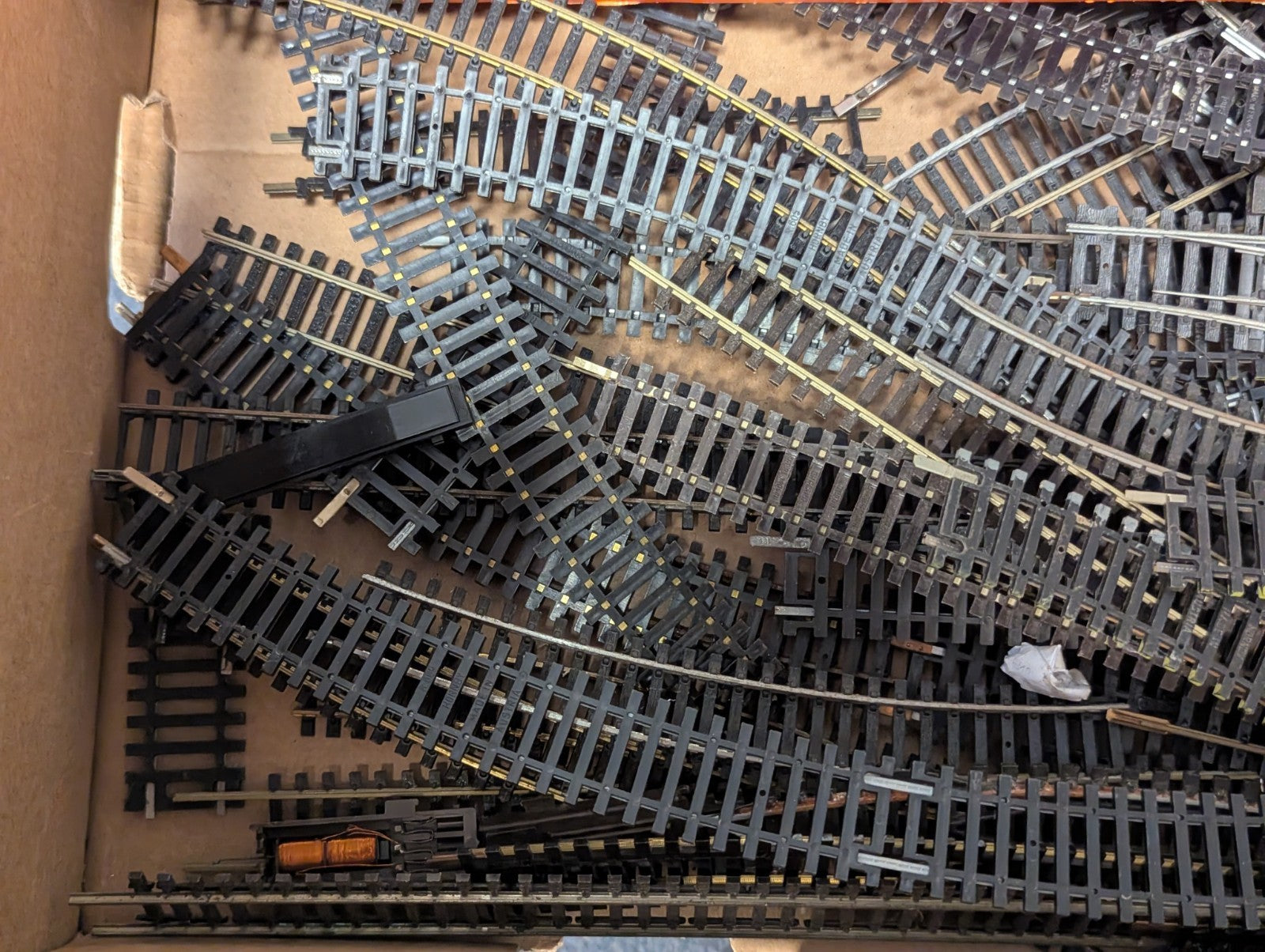 Hornby Lima OO Gauge Job Lot of Model Railway Track - Needs TLC