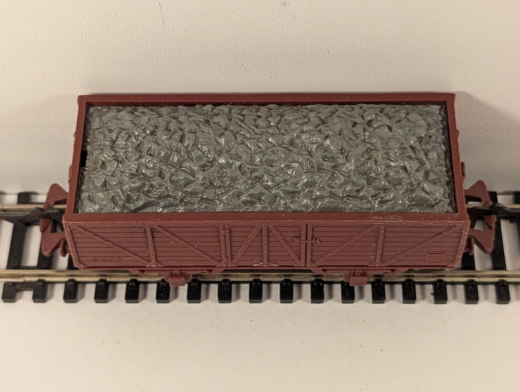 Jouef HO Gauge SNCF 2-Axle Open Wagon with Coal Load SNCF Brown