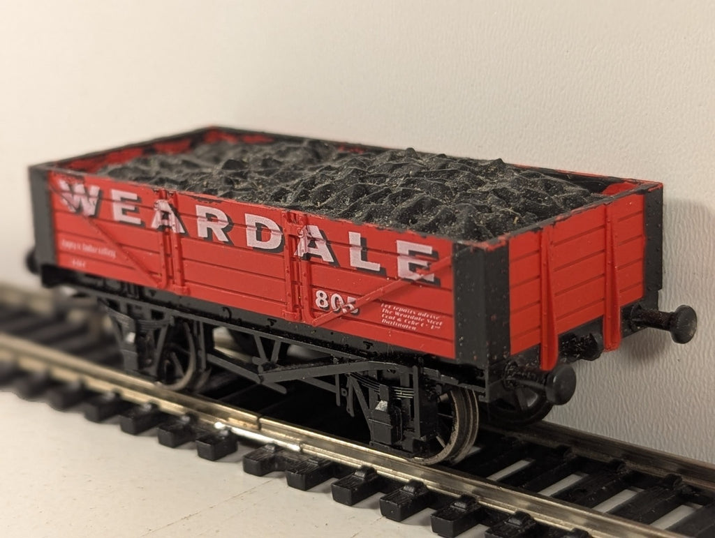 Dapol B714 OO Gauge 4 Plank Wagon - Boxed