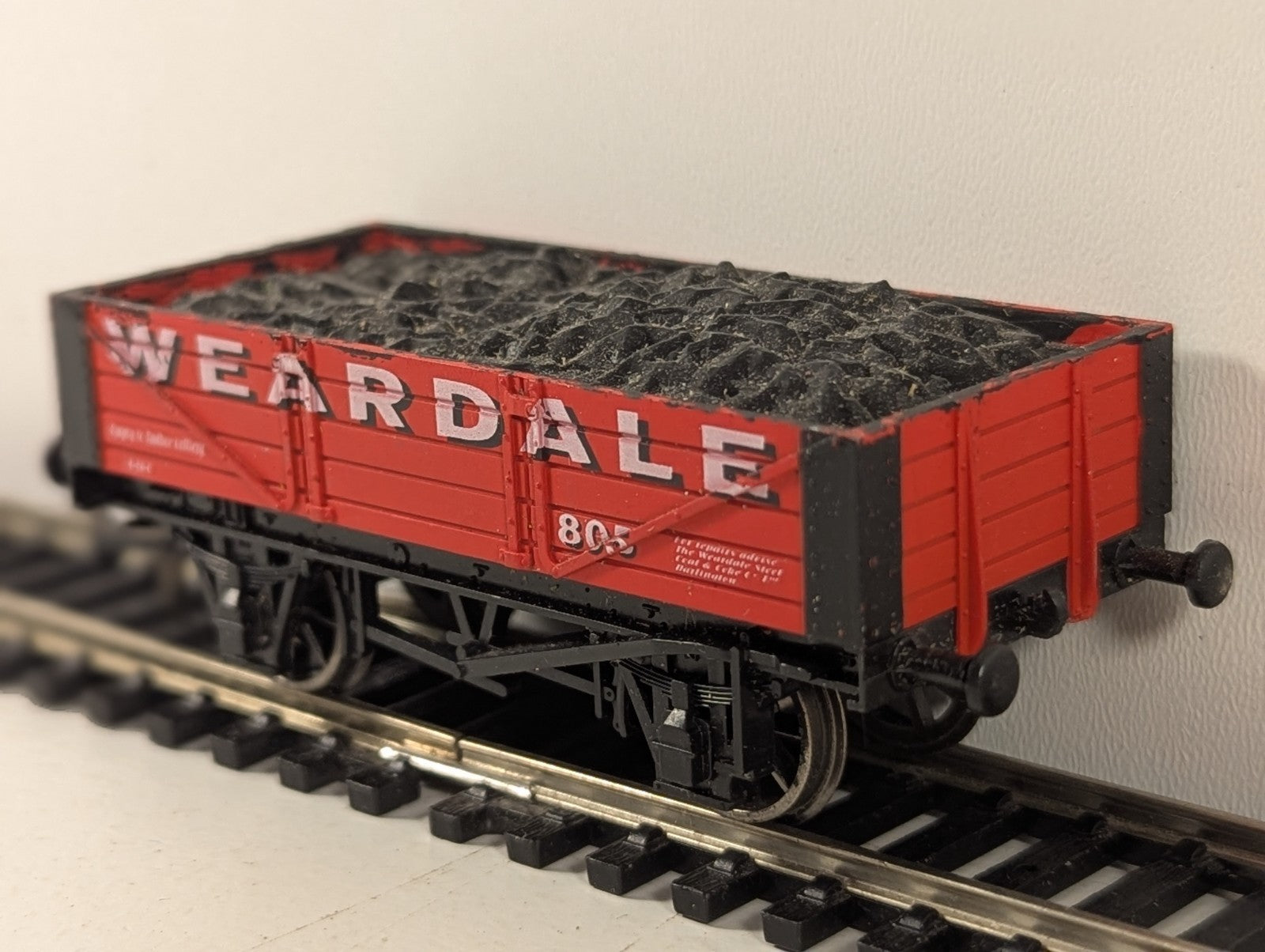 Dapol B714 OO Gauge 4 Plank Wagon - Boxed