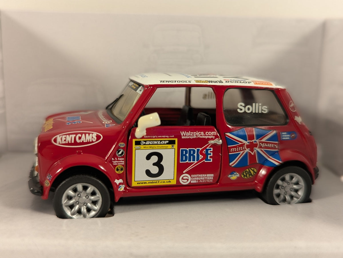 Corgi Mini Miglia - Bill Sollis, Mini 7 Racing Club 2004 Die-cast Model Car 3