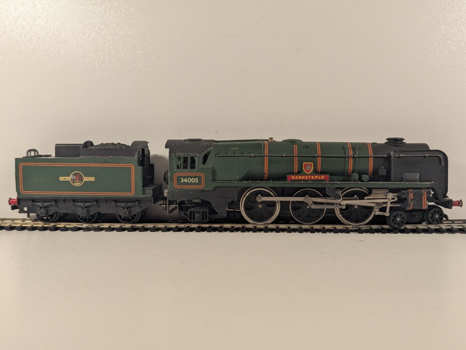 Hornby Dublo OO Gauge West Country Class 'Barnstaple' Steam Loco