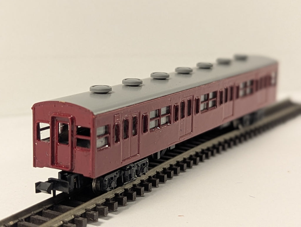 Kato N Gauge JNR Kuha 16 Commuter Coach Passenger Coach JNR Brown
