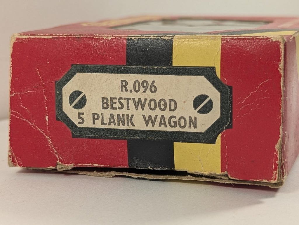 Hornby OO Gauge Bestwood 5 Plank Wagon Goods Wagon 655 Bestwood Iron Works R.096