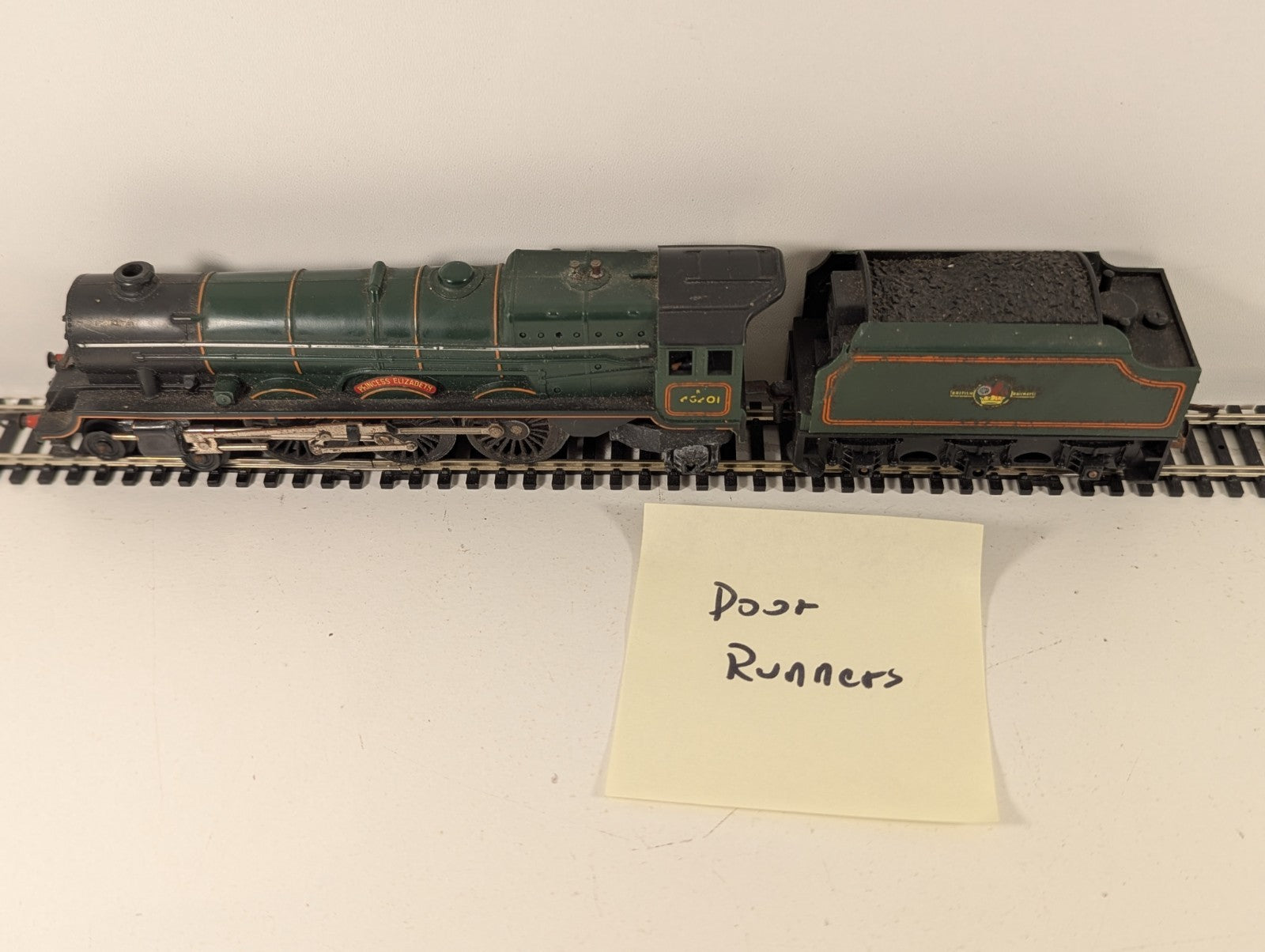 Tri-ang R386 OO Gauge LMS Coronation Class 46201 “Princess Elizabeth” – BR Green