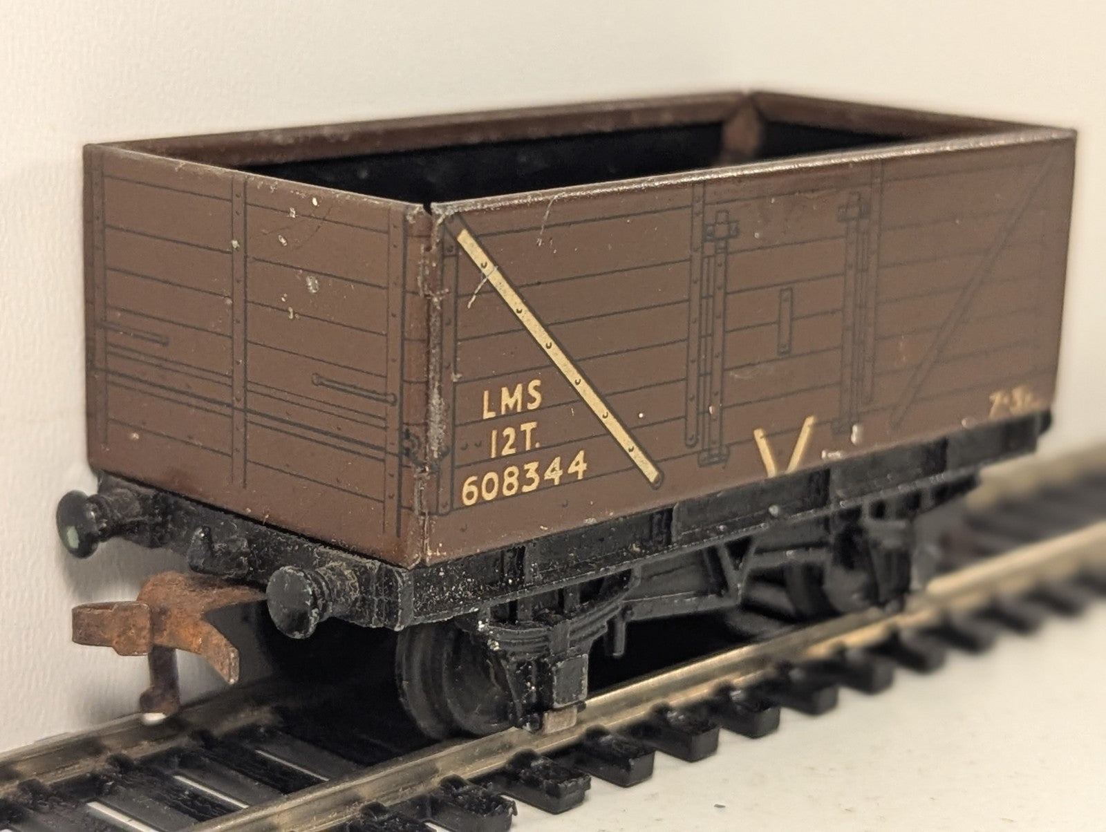 Hornby Dublo OO Gauge LMS 12T 5-Plank Open Wagon 608344