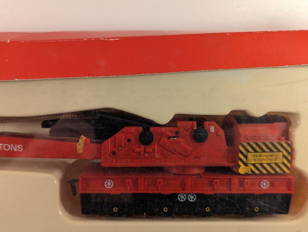 Hornby OO Gauge 75 Ton Breakdown Crane Set – Box Damage