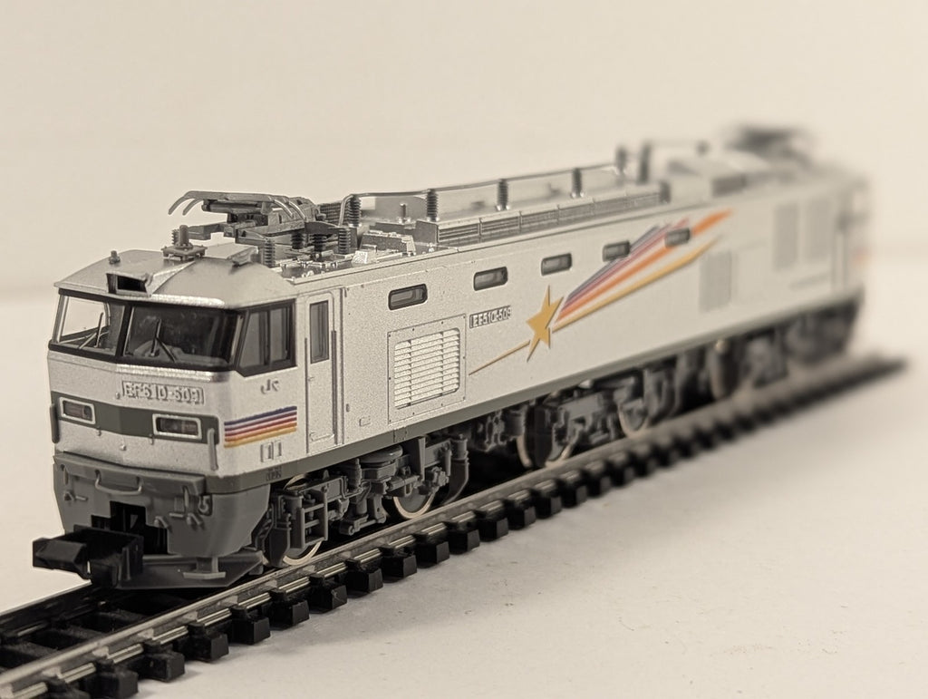 Tomix Class EF510-500 Electric Locomotive EF510-509 JR East Cassiopeia Silver