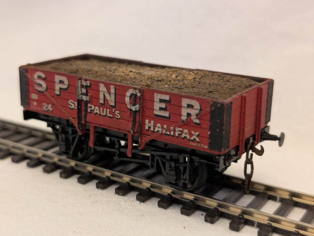 Airfix OO Gauge 7 Plank Wagon Spencer St Paul's Halifax Open Wagon